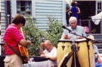 Joe near congas